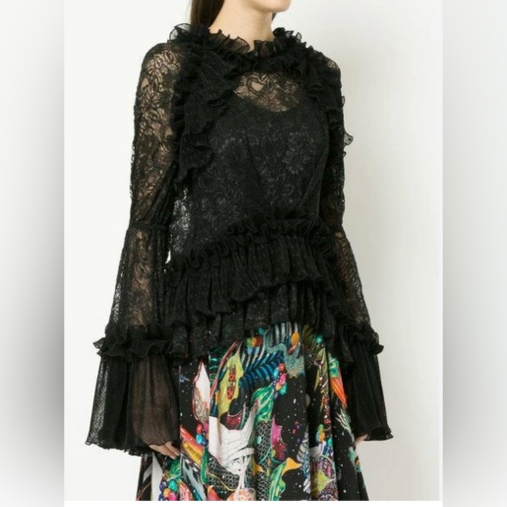 Romance was born hocus pocus lace blouse